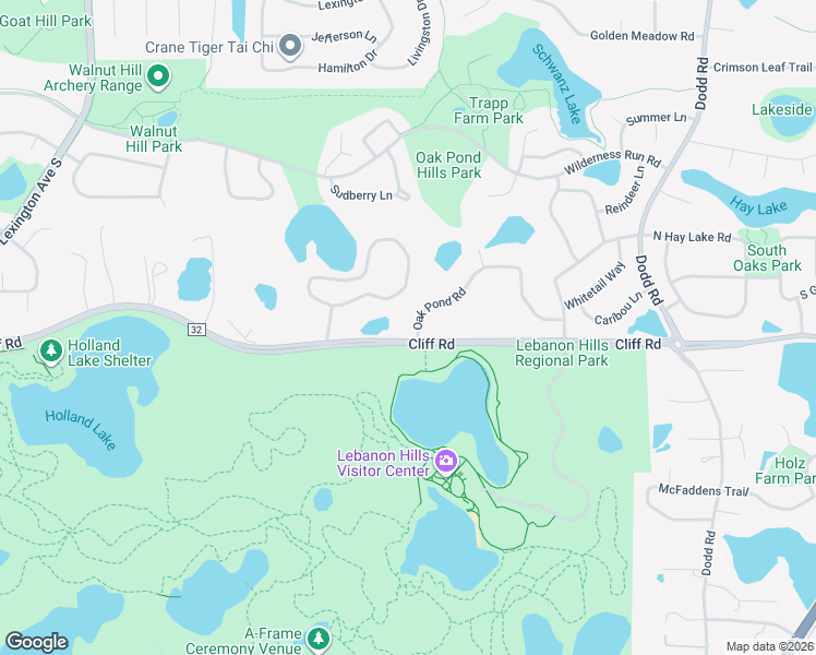 map of restaurants, bars, coffee shops, grocery stores, and more near 855 Cliff Road in Eagan