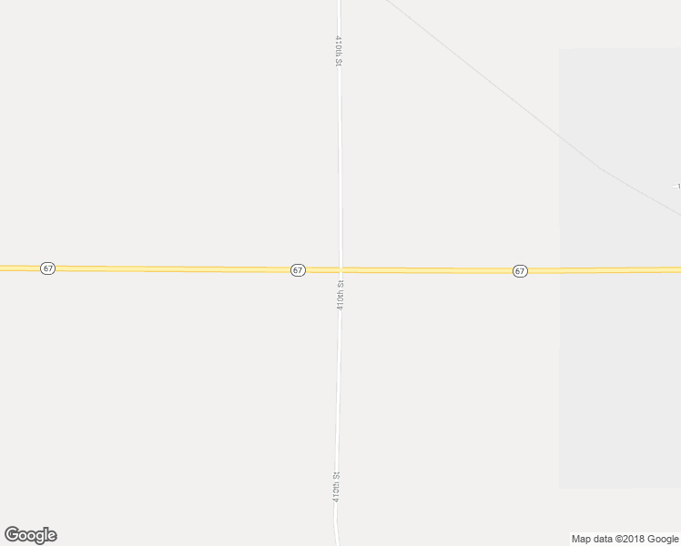 map of restaurants, bars, coffee shops, grocery stores, and more near 2853 410th Street in Clarkfield