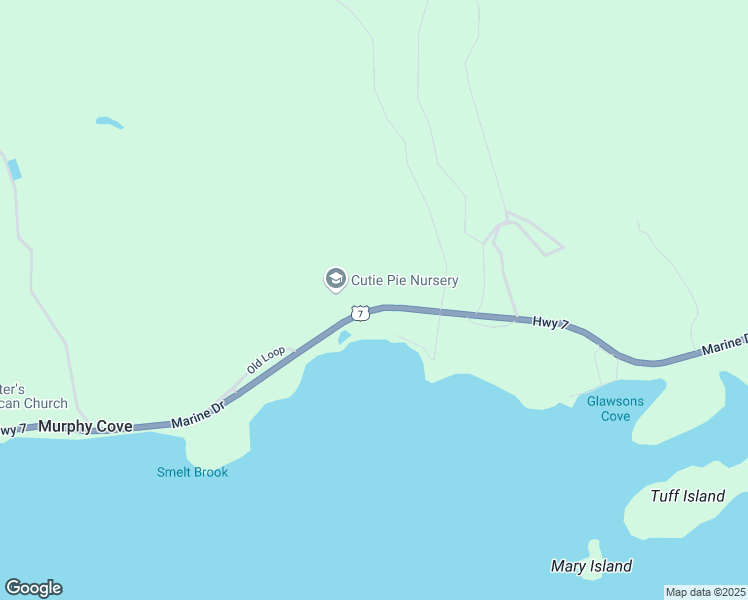 map of restaurants, bars, coffee shops, grocery stores, and more near 16331 Nova Scotia Trunk 7 in Goshen