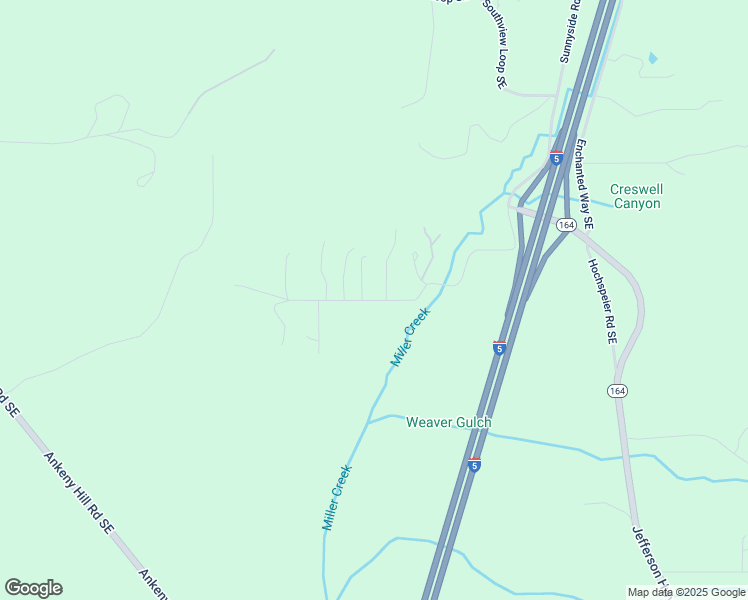 map of restaurants, bars, coffee shops, grocery stores, and more near Meadows Lane Southeast in Marion County