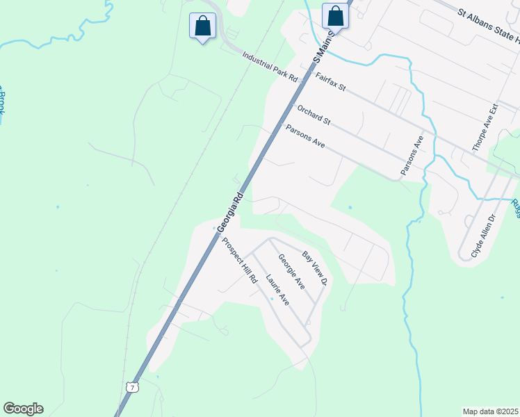map of restaurants, bars, coffee shops, grocery stores, and more near 64 Harbor View Drive in Saint Albans Town