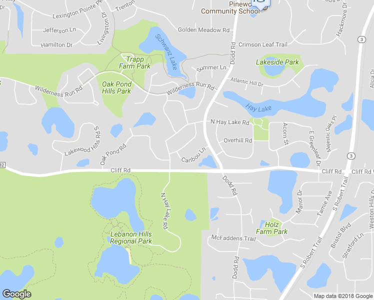 map of restaurants, bars, coffee shops, grocery stores, and more near 4528 Whitetail Way in Eagan