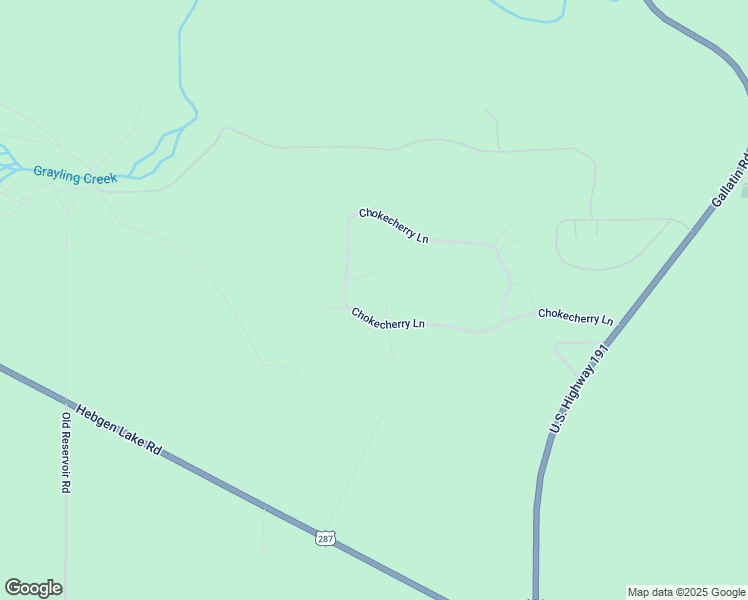 map of restaurants, bars, coffee shops, grocery stores, and more near 511-515 Choke Cherry Lane in West Yellowstone