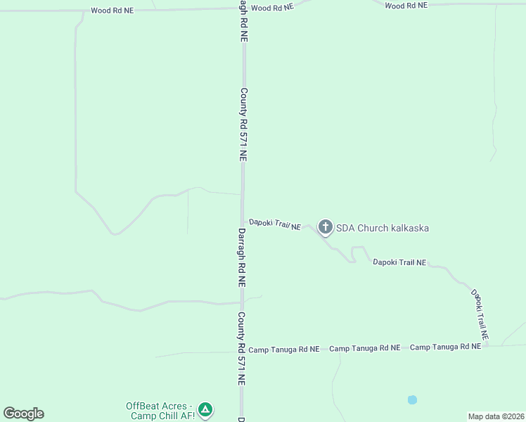 map of restaurants, bars, coffee shops, grocery stores, and more near 6000-6234 Dapoki Trail Northeast in Kalkaska