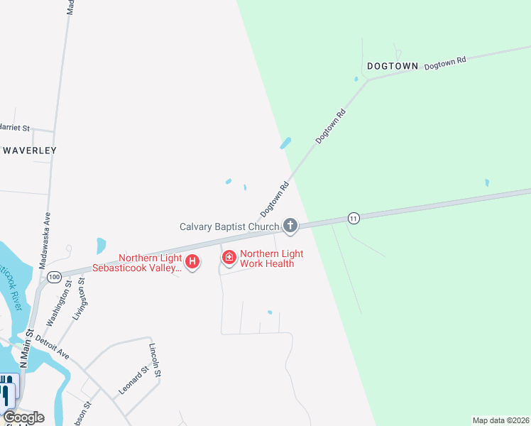 map of restaurants, bars, coffee shops, grocery stores, and more near 16 Dogtown Road in Pittsfield