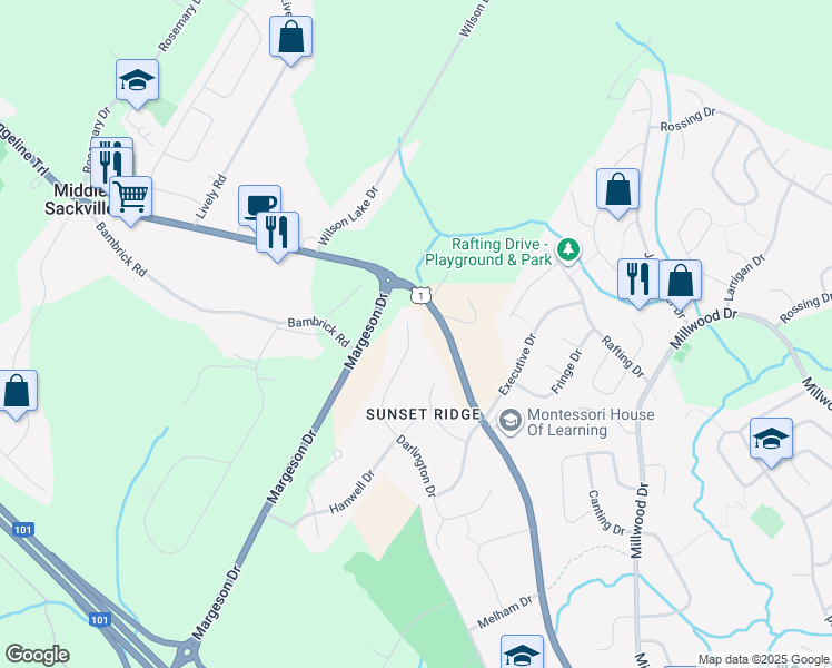 185 Darlington Drive, Halifax Regional Municipality NS Walk Score