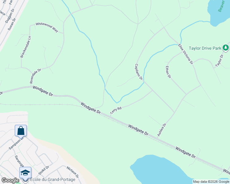 map of restaurants, bars, coffee shops, grocery stores, and more near 94 Valerie Court in Windsor Junction