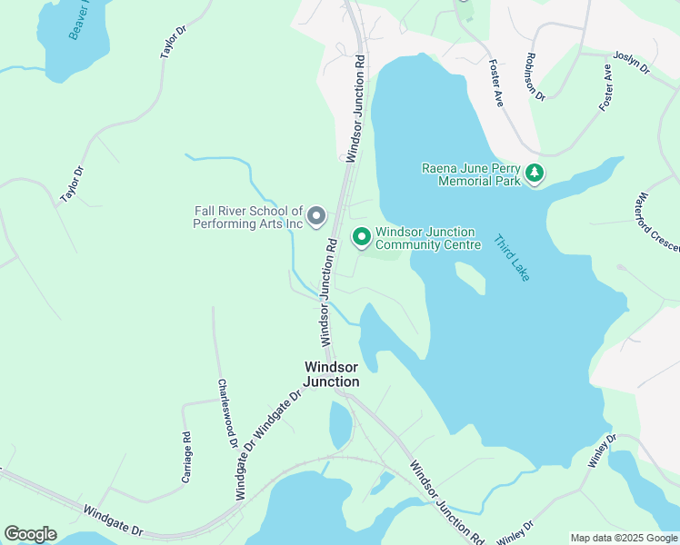 map of restaurants, bars, coffee shops, grocery stores, and more near 46 Community Centre Lane in Windsor Junction