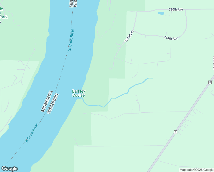 map of restaurants, bars, coffee shops, grocery stores, and more near N6901 County Road O in River Falls
