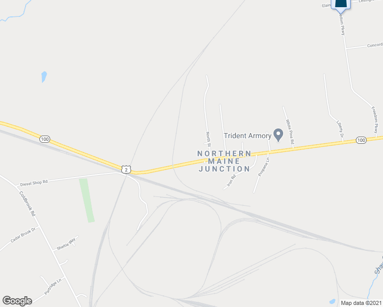 map of restaurants, bars, coffee shops, grocery stores, and more near 1841 U.S. 2 in Hermon