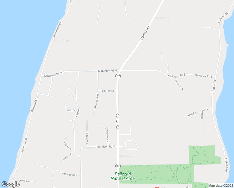 map of restaurants, bars, coffee shops, grocery stores, and more near 7345 Center Road in Traverse City