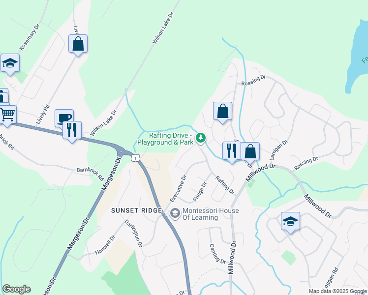 map of restaurants, bars, coffee shops, grocery stores, and more near 29 Fescue Court in Halifax