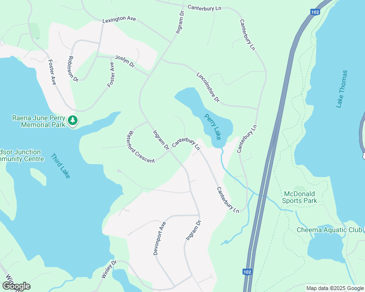 map of restaurants, bars, coffee shops, grocery stores, and more near 7 Canterbury Lane in Fall River