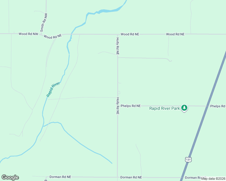 map of restaurants, bars, coffee shops, grocery stores, and more near 141-499 Butternut Drive Northeast in Kalkaska