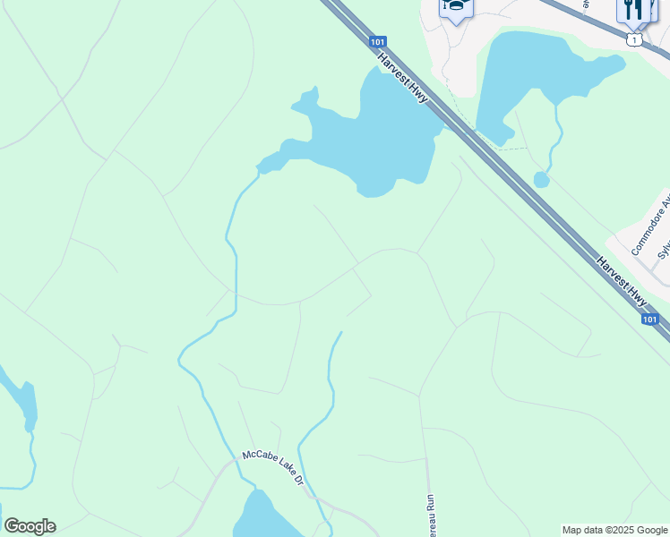 map of restaurants, bars, coffee shops, grocery stores, and more near 209 Bondi Drive in Middle Sackville