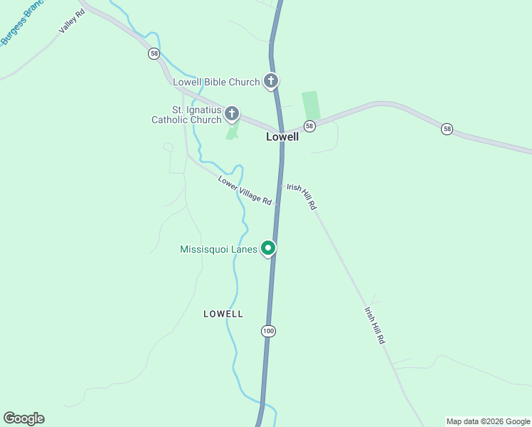 map of restaurants, bars, coffee shops, grocery stores, and more near 464 Lower Village Road in Lowell