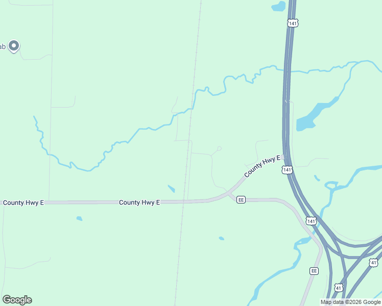 map of restaurants, bars, coffee shops, grocery stores, and more near 3435 Hornick Lane in Abrams