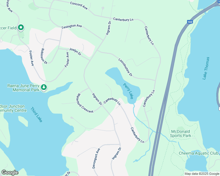map of restaurants, bars, coffee shops, grocery stores, and more near Perry Court in Fall River