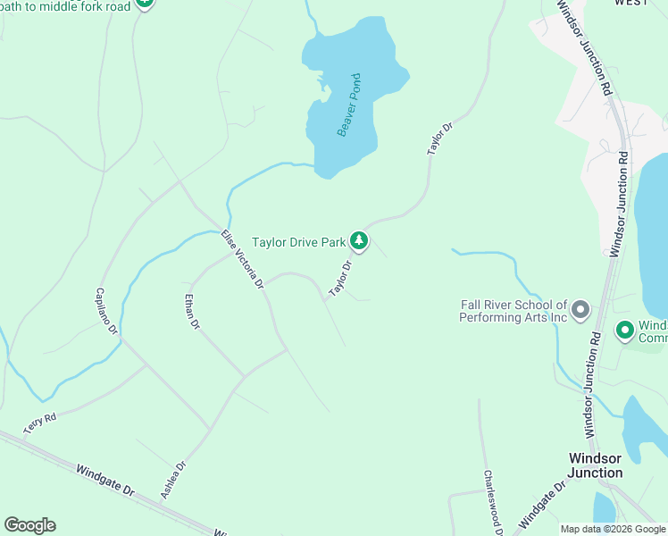 map of restaurants, bars, coffee shops, grocery stores, and more near 58 Peter Thomas Drive in Windsor Junction