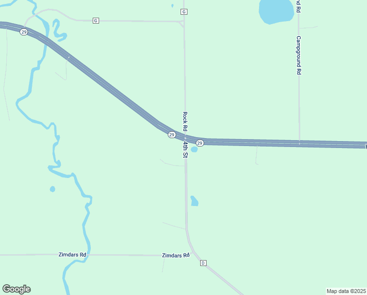 map of restaurants, bars, coffee shops, grocery stores, and more near N5663 County Road D in Leopolis