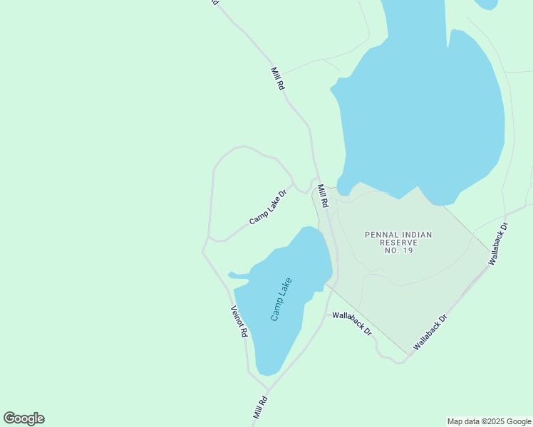 map of restaurants, bars, coffee shops, grocery stores, and more near Camp Lake Drive in Chester