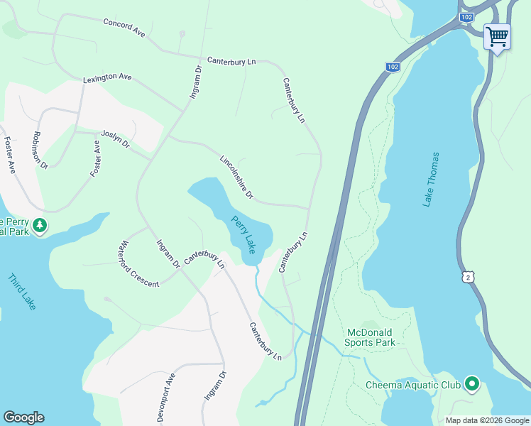 map of restaurants, bars, coffee shops, grocery stores, and more near 193 Lincolnshire Drive in Fall River