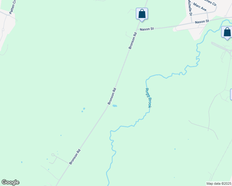 map of restaurants, bars, coffee shops, grocery stores, and more near 1478 Bronson Road in Saint Albans City