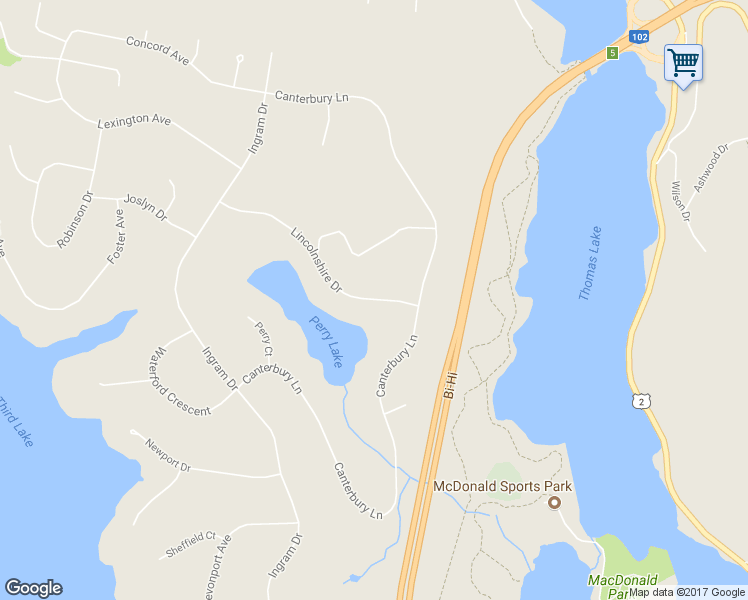 map of restaurants, bars, coffee shops, grocery stores, and more near 193 Lincolnshire Drive in Fall River