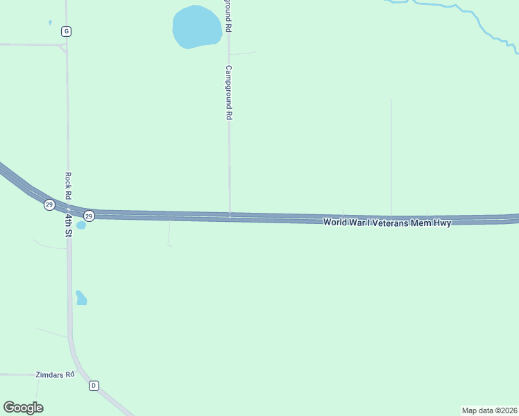 map of restaurants, bars, coffee shops, grocery stores, and more near N5710 Campground Road in Shawano