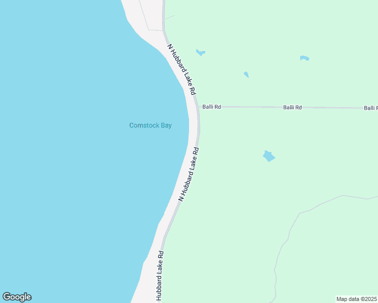 map of restaurants, bars, coffee shops, grocery stores, and more near 5010 North Hubbard Lake Road in Spruce