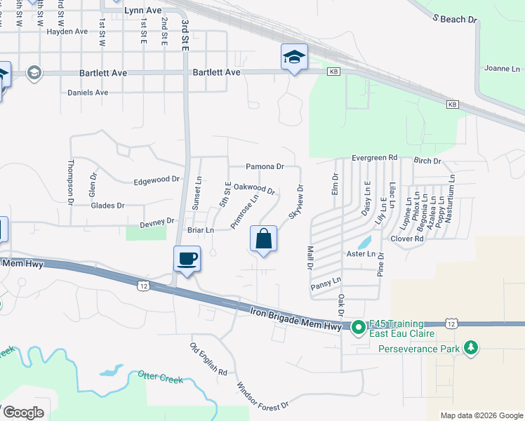 map of restaurants, bars, coffee shops, grocery stores, and more near 1135 Mulberry Drive in Altoona