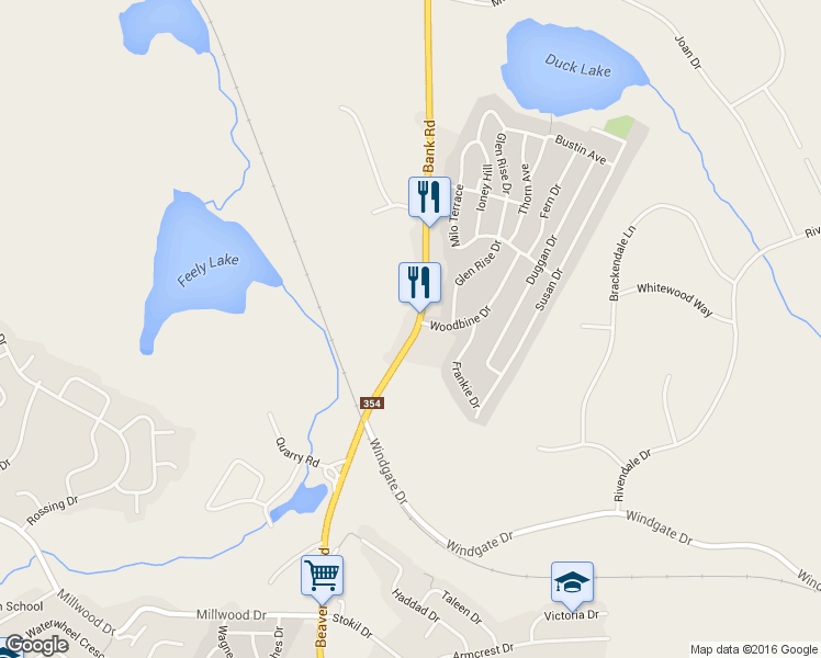 map of restaurants, bars, coffee shops, grocery stores, and more near 294 Beaver Bank Road in Beaver Bank