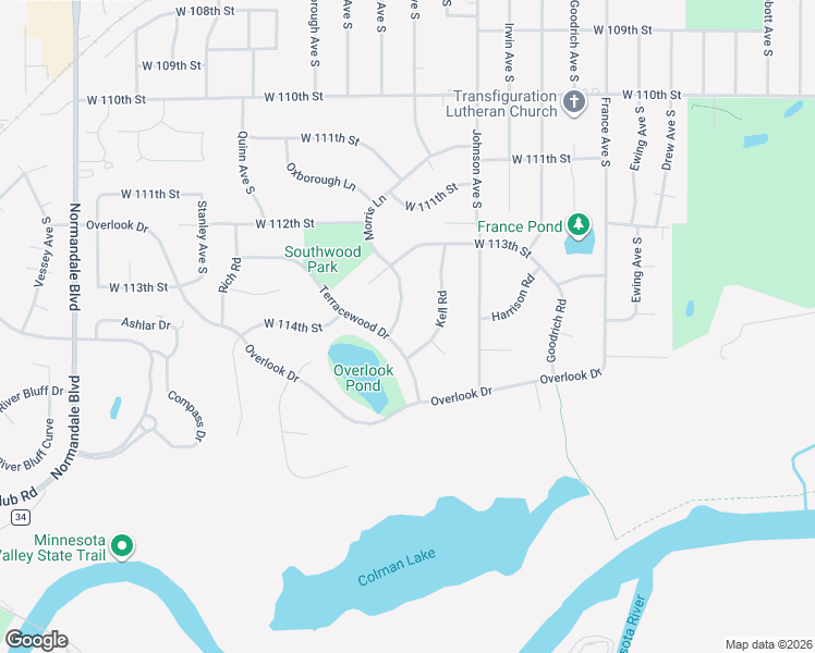 map of restaurants, bars, coffee shops, grocery stores, and more near 4673 Morris Lane in Bloomington