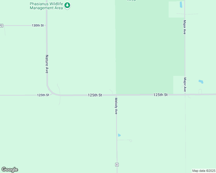 map of restaurants, bars, coffee shops, grocery stores, and more near 14532 125th Street in Glencoe