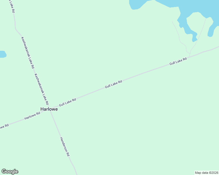 map of restaurants, bars, coffee shops, grocery stores, and more near Gull Lake Road in Frontenac County