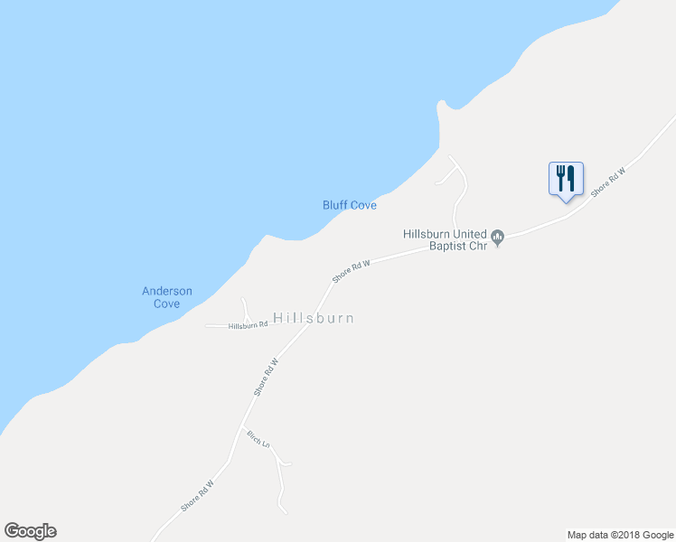 map of restaurants, bars, coffee shops, grocery stores, and more near 3749 Shore Road West in Granville Ferry