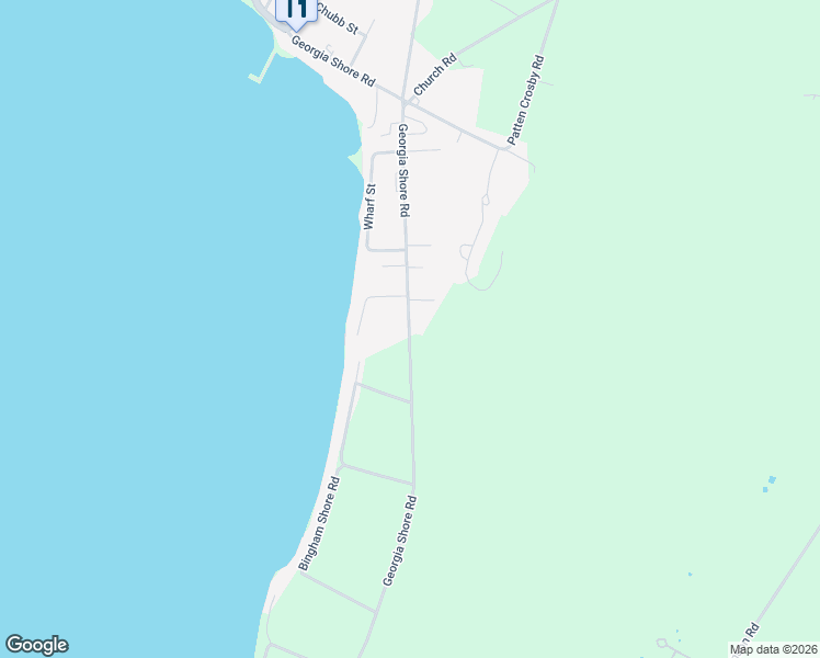 map of restaurants, bars, coffee shops, grocery stores, and more near 707 Georgia Shore Road in Saint Albans City