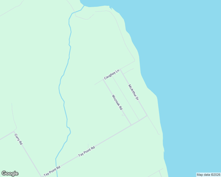 map of restaurants, bars, coffee shops, grocery stores, and more near 81 Wozniak Road in Penetanguishene