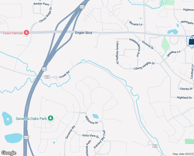 map of restaurants, bars, coffee shops, grocery stores, and more near 5138 Boulder Lane in Chaska