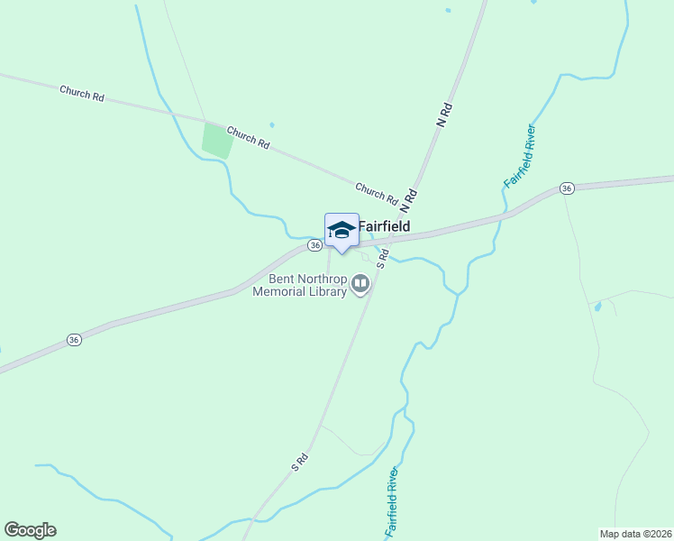 map of restaurants, bars, coffee shops, grocery stores, and more near 57 Park Street in Fairfield