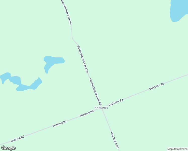 map of restaurants, bars, coffee shops, grocery stores, and more near 1088 Kashwakamak Lake Road in North Frontenac