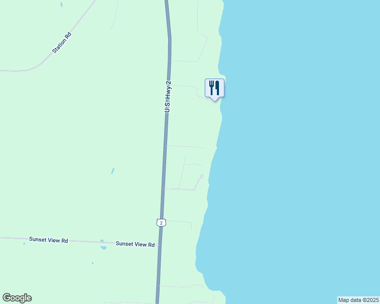 map of restaurants, bars, coffee shops, grocery stores, and more near 81 Log Cabin Lane in North Hero