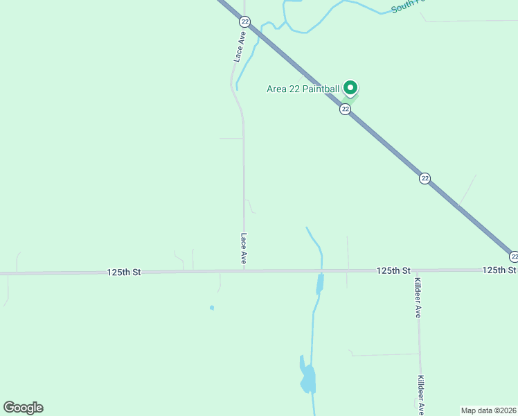 map of restaurants, bars, coffee shops, grocery stores, and more near Lace Avenue in Glencoe
