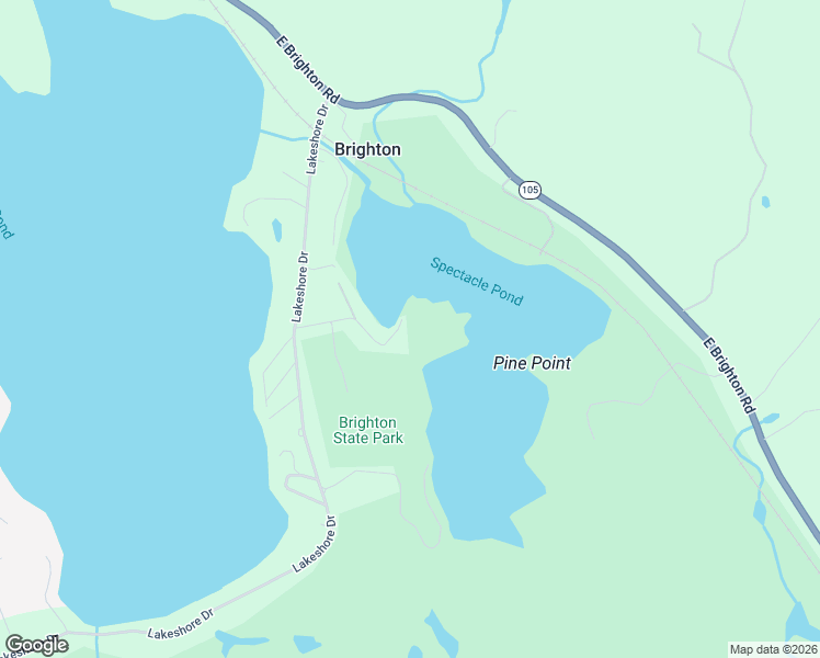 map of restaurants, bars, coffee shops, grocery stores, and more near 238 Spectacle Pond Rd in Brighton