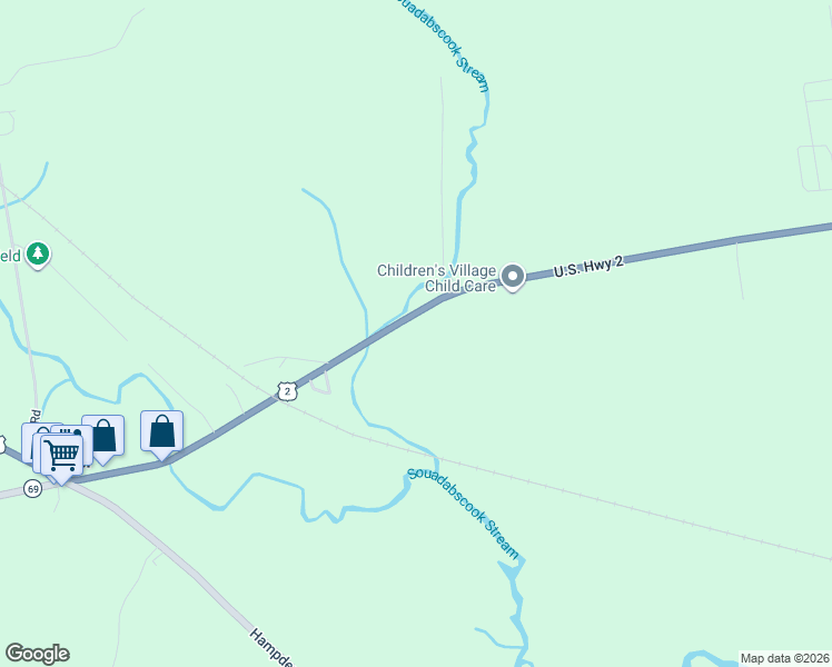 map of restaurants, bars, coffee shops, grocery stores, and more near 698 Main Road in Carmel