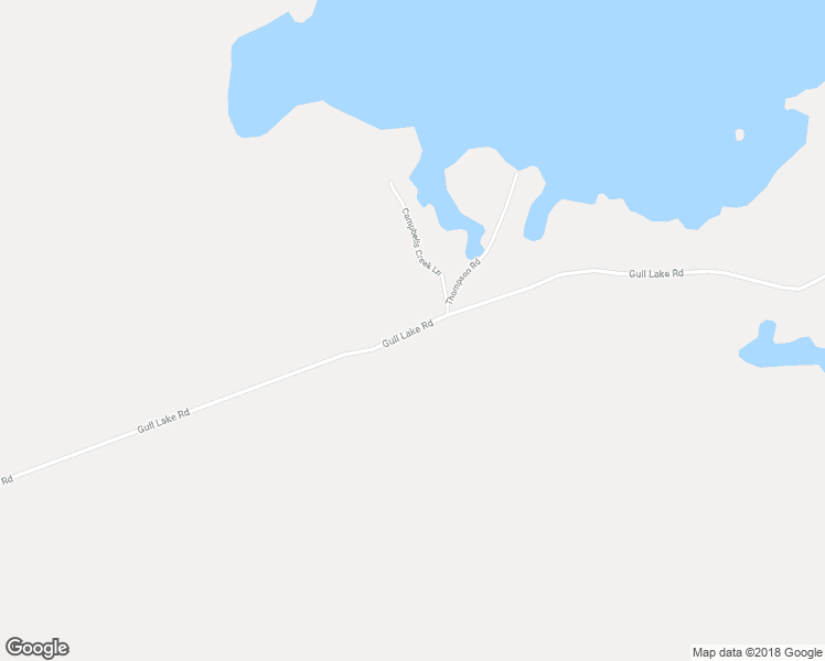 map of restaurants, bars, coffee shops, grocery stores, and more near Gull Lake Road in Frontenac County