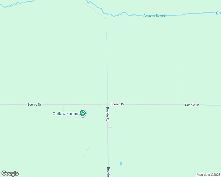 map of restaurants, bars, coffee shops, grocery stores, and more near S1605 Rockie Rd in Fall Creek