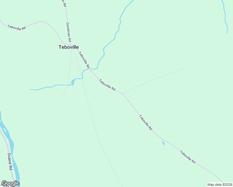 map of restaurants, bars, coffee shops, grocery stores, and more near 1112 Teboville Road in Malone