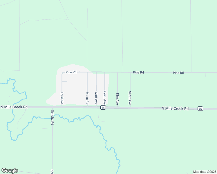 map of restaurants, bars, coffee shops, grocery stores, and more near 1616 Fawn Avenue in Fall Creek