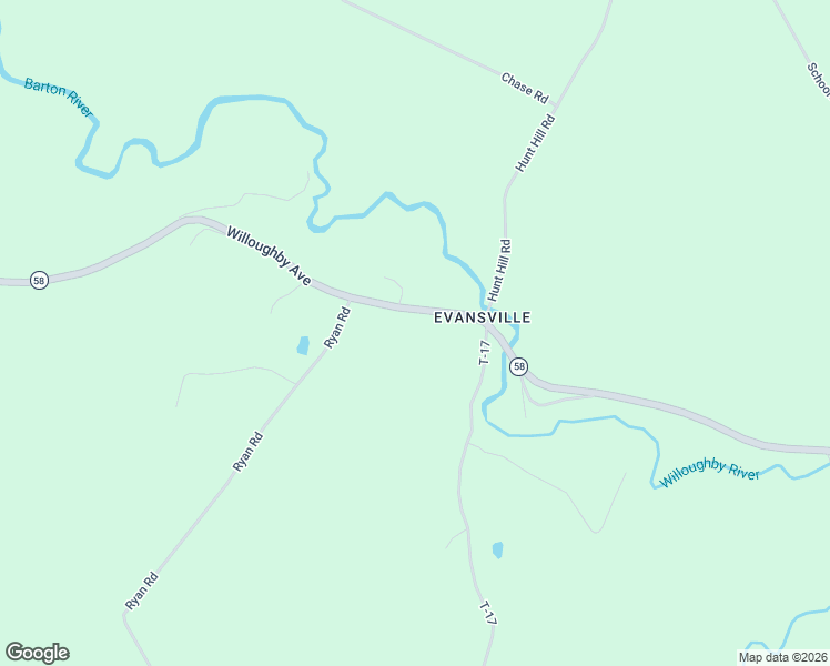 map of restaurants, bars, coffee shops, grocery stores, and more near 628 Evansville Road in Brownington